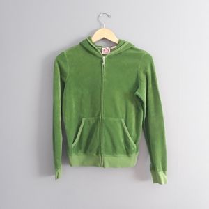 Vintage Y2K Juicy Couture Green Tracksuit Jacket XL